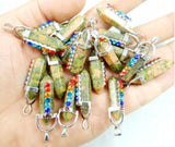 Natural Stone Lapis Tiger Eye Quartz Crystal Opal Healing Reiki Pendant