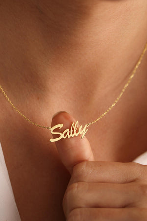 Personalized Name Necklace,Gold Necklace,Stainless Steel,Christmas Gift