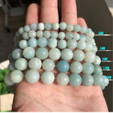 4-12mm African Turquoise Stone Beads Round Smooth Loose Beads 15in