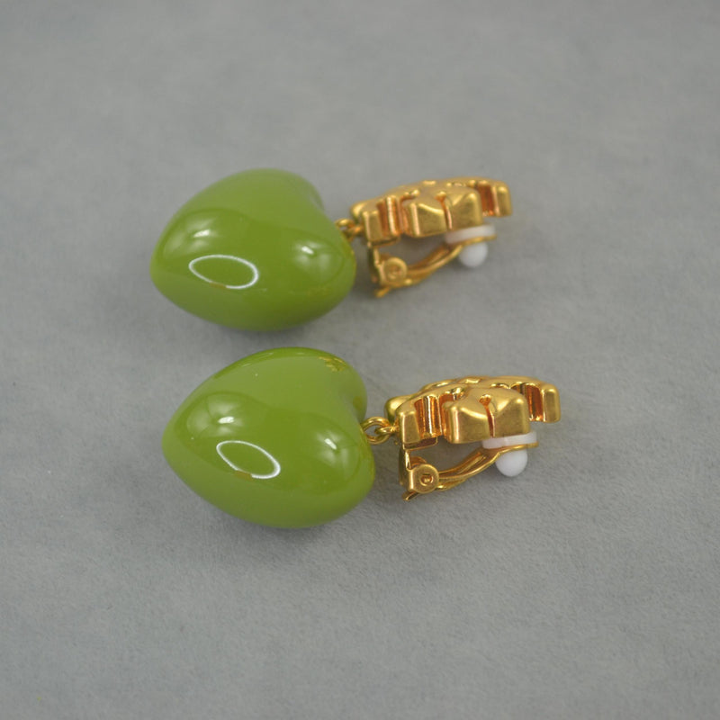 Green Love Ear Clip