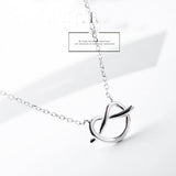 925 Silver Heart Necklace Pendant Jewelry for Women