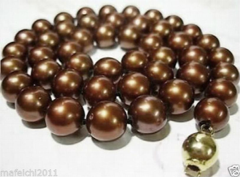 8-9mm Chocolate Akoya Cultured Pearl Necklace