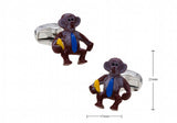 Chimpanzee Animal CUFFLINKS L1757