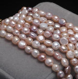 Baroque Freshwater Pearl Bracelet in Pink Lavender