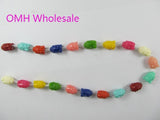 20pcs DIY Buddha Head Coral Space Beads Bracelet Necklace Findings PJ16
