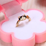 Velvet Pink Plum Blossom Jewelry Box Ring Earrings Necklaces Gift Case