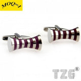Elegant Silver Cufflink Set - 1 Pair