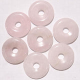 35mm Turquoises Quartz Tiger Eye Donut Charm Pendant for Jewelry Making