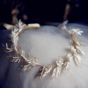 Pearl Headpieces Tiara Wedding Bridal Headbands Hairband For Brides