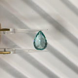 Lab Grown Paraiba Pear Shape Loose Gemstone for Jewelry Making