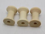 20 Natural Wooden Empty Thread Spools 29X20mm
