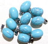 Stone Bead Pendant for DIY Jewelry Making Necklace Accessories