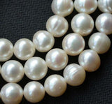 Freshwater Pearl Round Potato Loose Beads 8-9mm