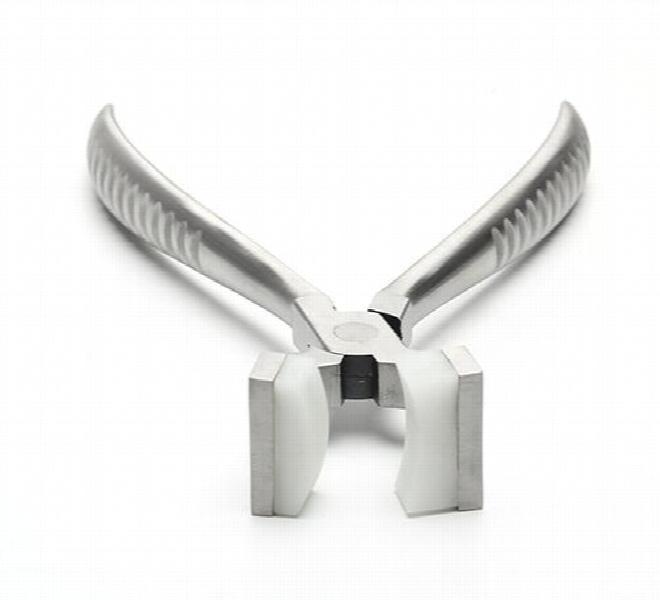 Jewelry Repair Nose Plier Tool Bracelet Forming Spring Bending Ring Plier