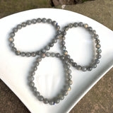 Labradorite Bracelet Natural Stone Gemstone Jewelry