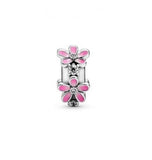 925 Silver Four-leaf Clover Charms for Bracelets