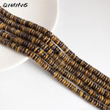 2X6MM Heishi Beads Natural Stone Spacer Clips Shape for Jewelry Making
