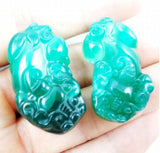 Natural Stone Troops Pendant for DIY Jewelry Making Necklace