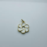 Korea Oil Drop Daisy Pendant Copper Plated Set DIY Access