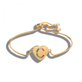 Alphabet Bracelet Women Rainbow Zircon Jewelry