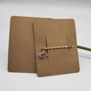 100Pcs Hairpin/Hairband Card DIY Jewelry Display Card 9x7cm