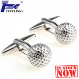Golf Cufflink Cuff Link Set of 2 Pairs