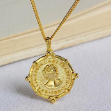 Elizabeth Pendant Choker Necklace Women Jewelry