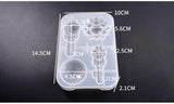 DIY Transformer Shaped Silicone Jewelry Mold for Resin Crafting