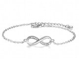 Zircon Bracelet with Forest Inlay Design