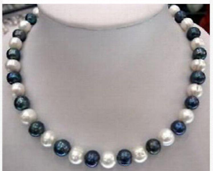 9-10mm Natural & Akoya Cultured Pearl Necklace