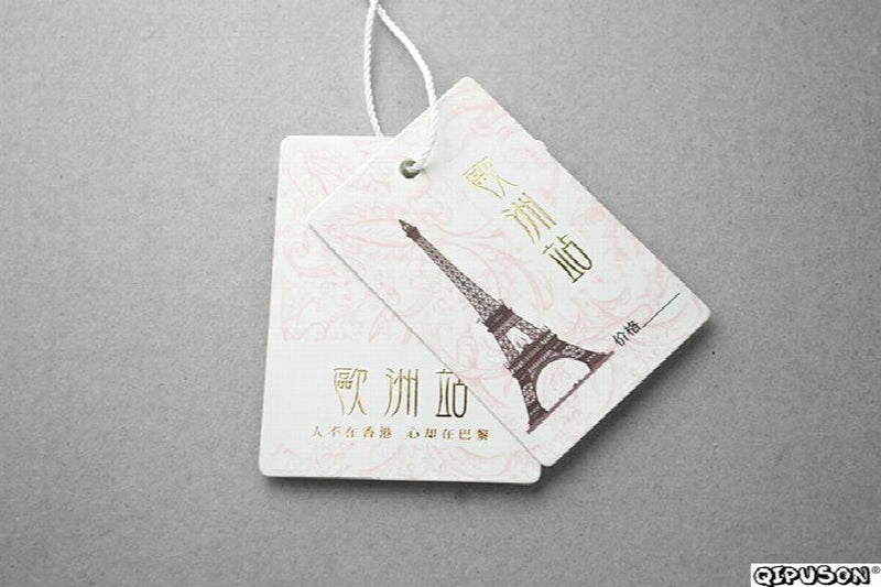 Clothing Labels Hangtag Sticker Packing