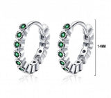925 Sterling Silver Moissanite Stud Earrings 3mm Sparkling Lab Diamond Jewelry