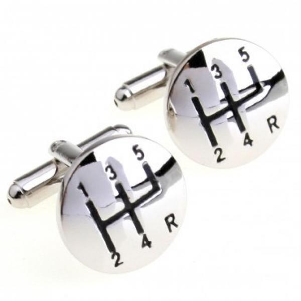 Gears Cufflink Crazy Promotion - 2 Pairs