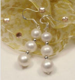6-7-8mm AAA Round Akoya Pearl Earrings