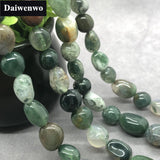 8*10mm Agate Bead Natural Loose Stone Semi Precious Irregular
