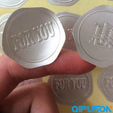 Circular Sealing Label Sticker PVC Transparent DIY Label