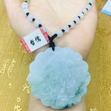 JADESt Peacock Pendant with Bead Necklace Women Pendant Chain