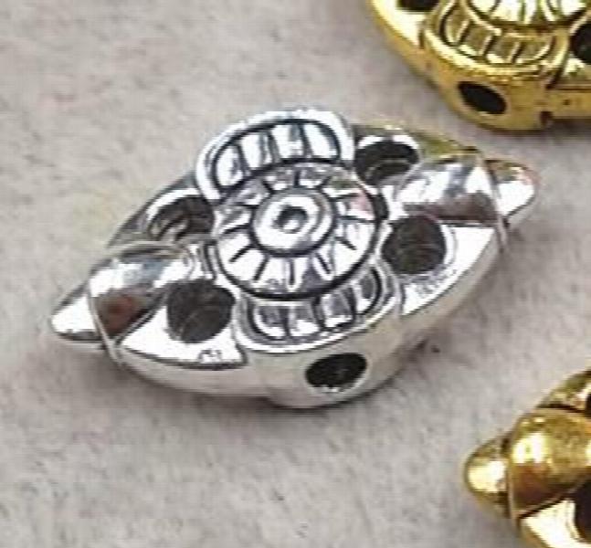 20pcs Antique Zinc Alloy Buddha Charm Beads 22x14mm DIY Jewelry Making
