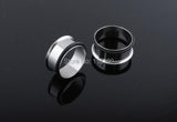 Big Gauge Single flared plug with o-ring 18mm-30mm