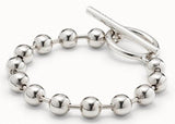 High-Quality 925 Silver 14K Pendant Beads Bracelet Jewelry