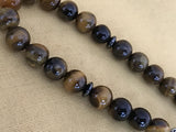 Personal Tiger Eye Stone Rosary Gift Jewelry - Tiger Eye Name