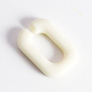 50pcs Acrylic Buckle Square Chain DIY Jewelry Glasses Mobile Chains