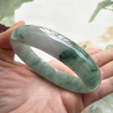 Burmese Jadeite 54-64mm Two-color Princess Bracelet