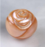 12-13mm Carved Freshwater Rose Pearl Beads for DIY Jewelry Making