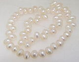 7x9mm Freshwater Pearl Loose Beads 14in DIY Jewelry LS3-077