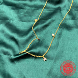 TS-XL016 High Spanish Bear Gemstone Pendant Necklace