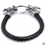 Vintage Tiger Bracelet for Men Tibetan Silver