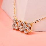 Personalized Birth Years Lucky Number Necklace