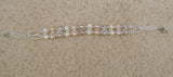 Pearl Bracelet with Crystal Beads