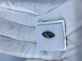 Certified 3x6-10x20mm Grey Marquise Moissanite VVS1